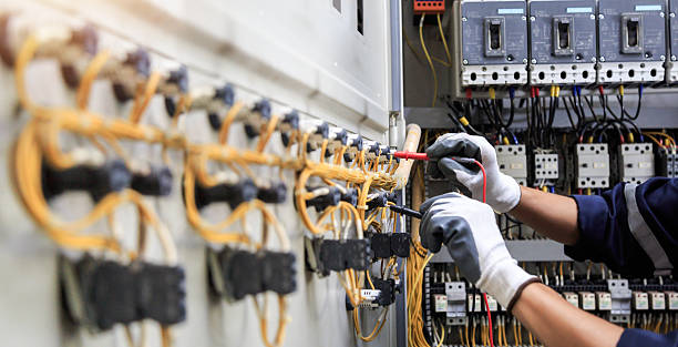 Professional Electrician technician working in South Point, OH
